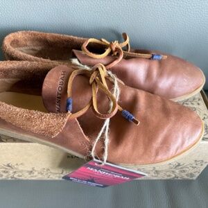 MANITOBAH MUKLUKS L8 Modern Mocassin brown (Oak) full grain leather